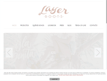 Tablet Screenshot of layerboots.com